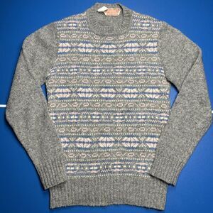 80s Lazarus‎ 100% Italy Wool Sweater Sz Small